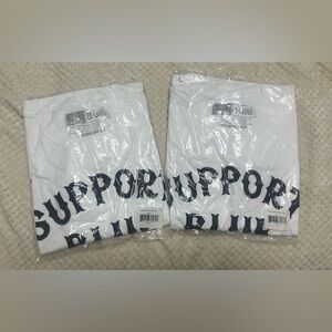 New Troll Co. Support Blue Collar T-Shirt